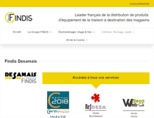 Tablet Screenshot of desamais.fr